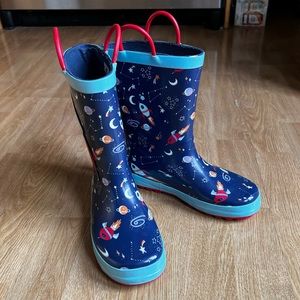 Landchief Kids Rubber Rain Boots